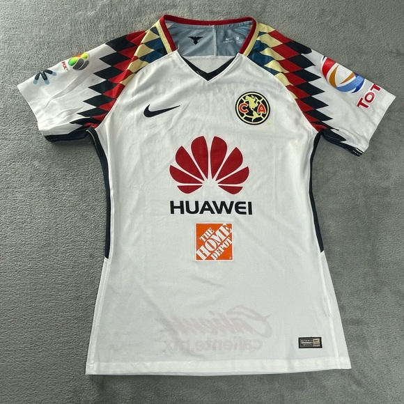 Nike Tops - Club America Soccer Jersey Women’s Medium White